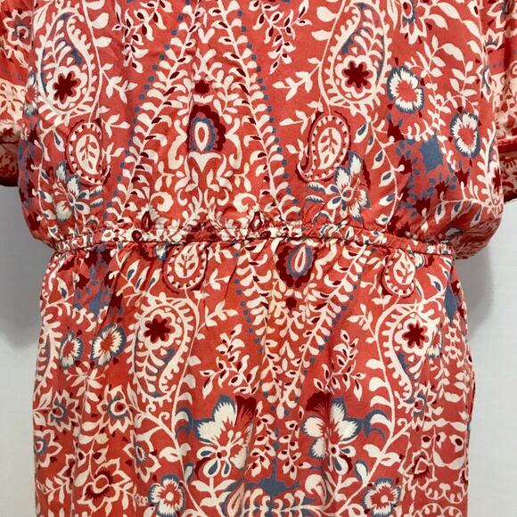 ALLOY Apparel Coral Boho Half Sleeve Mini Dress Women XL - Picture 3 of 11